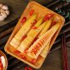 Hand Peeled Fresh Mountain Pepper Bamboo Shoots 230g/Pack, Pickled Pepper Bamboo Shoots,spicy Chinese Snack, Pickled Vegetables,spicy Strips,snacks Gift Package, Chinese Cuisine (Mixed flavours,6 Bag) view 4