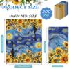 200 Paper Napkins Starry Night Sunflowers Disposable Guest Paper Napkins Decorative Hand Towels Cocktail Napkins Guest Hand Towels for Bathroom Wedding Birthday Party Baby Shower Lunch Dinner Kitchen view 2
