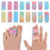 YBEATY 8 Pcs Hammer Toe Wraps for Broken Toe Adjustable Straightener Big & Small Support Separators Bandages Splint Corrector for Crooked Curled Bent Toes Protection Recovery Straightener view 1