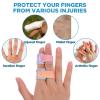 YBEATY 8 Pcs Hammer Toe Wraps for Broken Toe Adjustable Straightener Big & Small Support Separators Bandages Splint Corrector for Crooked Curled Bent Toes Protection Recovery Straightener view 4