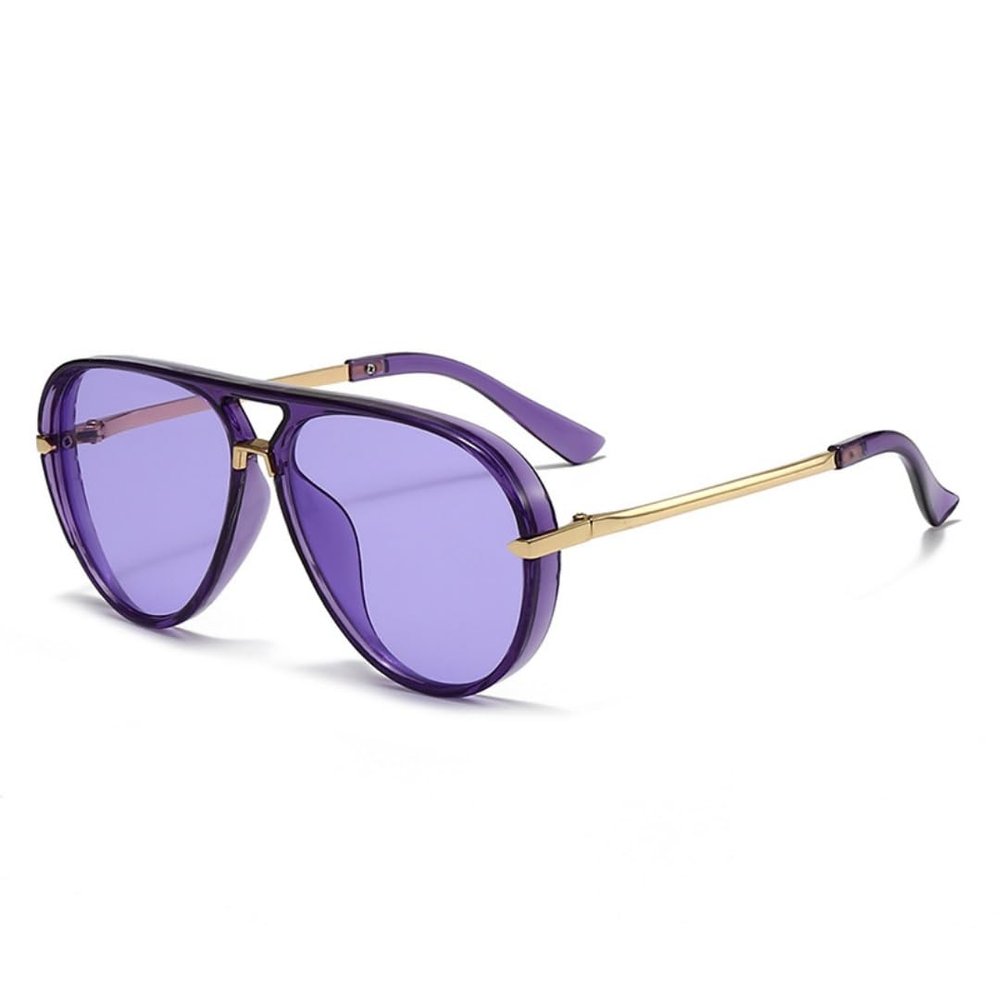SightPerk Cat Eye Reading Sunglasses, UV Protection, Tinted Lens, Unisex, Full Rim (Dark Purple & Purple, 2, x)
