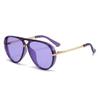 SightPerk Cat Eye Reading Sunglasses, UV Protection, Tinted Lens, Unisex, Full Rim (Dark Purple & Purple, 2, x) view 1