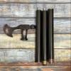Antique Stick Viking Axe Walking Stick, Red Wood Handle, Two-Fold Design, 37 Inches, Black view 4