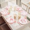 Wiooffen 48 PCS Bow Cowgirl Paper Plates Cowgirl Pink Bow Party Dessert Dinner Plates Western Party Tableware for Girl Bachelorette Birthday Parties Decorations Supplies view 4