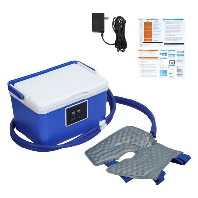balurukt Ice Machine for Knee After Surgery | Portable Cold Therapy Machine for Knee Replacement,Ice Therapy for Post Surgery, Cryotherapy System, Ice Compression Pack Wrap,Cryotherapy Pain Blue