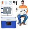 balurukt Ice Machine for Knee After Surgery | Portable Cold Therapy Machine for Knee Replacement,Ice Therapy for Post Surgery, Cryotherapy System, Ice Compression Pack Wrap,Cryotherapy Pain Blue view 2