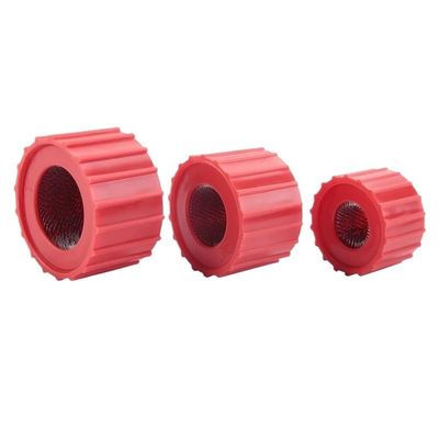 JPPJNDM 3Pcs Copper Pipe Cleaner Set 1/2 Inch, 3/4 Inch and 1 Inch Copper Tube Brush Plumbing Cleaning Brush