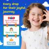 Magnesium Glycinate Liquid for Kids - Citrate, Malate with Omega-3, L-Theanine, GABA, Chamomile, 5-HTP, D3, Zinc, Kids Magnesium Drops for Sleep, Calm, Relaxation & Focus, Mixed Berry Flavor, 2 Fl Oz view 3