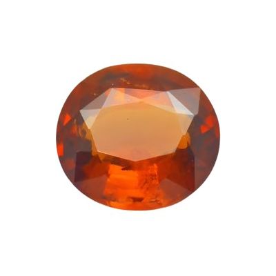 Natural Gomed Stone 7.25 Carat Natural Certified Hessonite Garnet A1+ Quality Gemstone-B0D2NZ8CDD