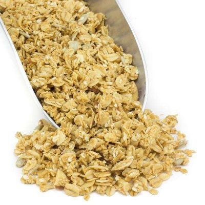 Country Life Slow-Baked Almond Granola Bulk 25 lb - Crunchy Granola with Almonds, Coconut, Sunflower Seeds - Vegan, All Natural