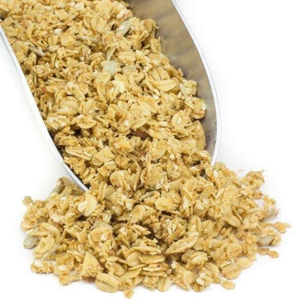 Country Life Slow-Baked Almond Granola Bulk 25 lb - Crunchy Granola with Almonds, Coconut, Sunflower Seeds - Vegan, All Natural
