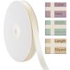 CUQIG 3/8 Inch Ivory Ribbon, 50 Yards Craft Polyester Satin Ribbon Perfect for Gift Wrapping, Handmade Roses, Wedding Party Decorations and DIY Crafts view 2