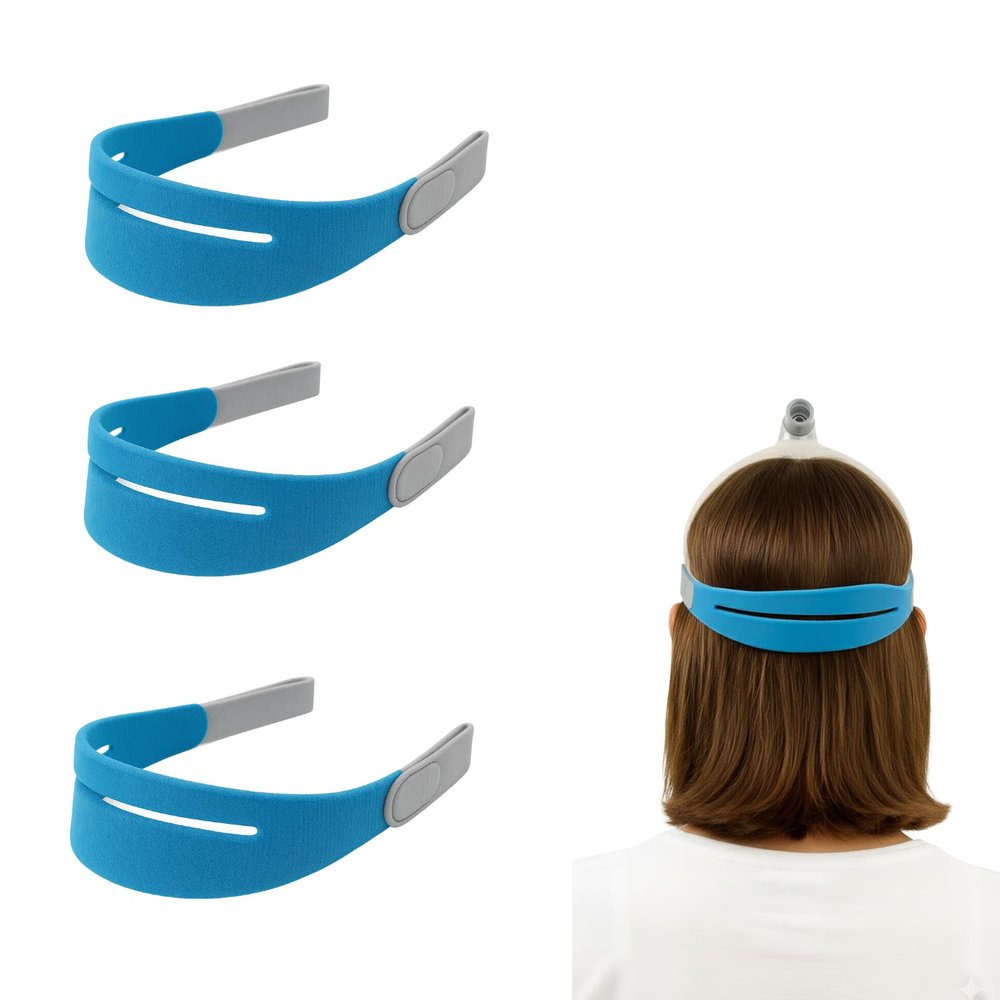 Lullapad (3) Headgear Replacement for N30i Compatible with N30i and P30i Nasal Mask Systems Adjustable Soft Strap Lullapad (3)