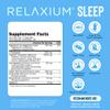 Relaxium Sleep & Brain IQ Capsules Travel Pack Doctor Formulated Sleep Aid & Nootropic Brain Support Melatonin, GABA, Ashwagandha Focus & Rest Support 24 Pouches - 6CT Each view 2