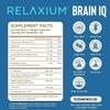 Relaxium Sleep & Brain IQ Capsules Travel Pack Doctor Formulated Sleep Aid & Nootropic Brain Support Melatonin, GABA, Ashwagandha Focus & Rest Support 24 Pouches - 6CT Each view 3