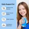 Mikra Hydrate Electrolytes Powder Packets, Sugar Free Hydration Powder Sticks, Naturally Flavored Electrolyte Drink Mix for Needed Hydration Support, Daily Wellness & Workout, Blue Raspberry, 24 Pack view 3