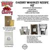 Tapcraft Cherry Whiskey Recipe Mash Kit Make Your Own Cherry-Flavored Whiskey at Home DIY Whiskey Mash Kit with Grains, Oak Chips & Flavoring Great Gift for Whiskey Fans view 3