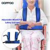 CHYLMAPHEN 1PC Adjustable Wheelchair Safety Seat Belt, Shoulder Fixing Straps Non Care Supplies for Patients Harness for Seniors Elderly, Patients view 2