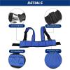 CHYLMAPHEN 1PC Adjustable Wheelchair Safety Seat Belt, Shoulder Fixing Straps Non Care Supplies for Patients Harness for Seniors Elderly, Patients view 3