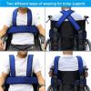 CHYLMAPHEN 1PC Adjustable Wheelchair Safety Seat Belt, Shoulder Fixing Straps Non Care Supplies for Patients Harness for Seniors Elderly, Patients view 4