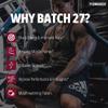 TC Nutrition Batch 27 Pre Workout Powder - 8g Citrulline, 3.5g Beta Alanine, 2.5g Betaine, 325mg Caffeine | Instant Energy, Focus, Pumps, & Strength | Nitric Oxide Booster 20 sv (Cherry Bomb) view 3