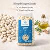 Del Colle Corona Beans (Gigante Beans) Premium Giant Dried White Beans, Dry Bagged Beans for Cooking, Soups, Salads & Side Dishes 1.1 lb (500g), Product of Italy (Pack of 1) view 4