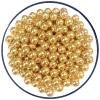 Sentovac 10mm Gold Pearl Sprinkles Large Edible Cake Decorating Sugar Candy Cookie Cake Cupcake Topper Ice Cream Baking Decorations Halloween Christmas Valentines Wedding Supplies view 1
