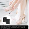 10 Pairs Heel Caps for High Heels,Non-Slip Anti-Noise 5 Sizes High Heel Protectors Heel Stoppers for Repairing Shoes Grass Wedding Gravel Wetlands Outdoor Events view 4