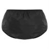 Xroufi Adult Waterproof Diaper Cover Set 3 Pcs for Women Men Leakproof Pull-on Washable Underwear Black Medium view 3