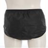Xroufi Adult Waterproof Diaper Cover Set 3 Pcs for Women Men Leakproof Pull-on Washable Underwear Black Medium view 4
