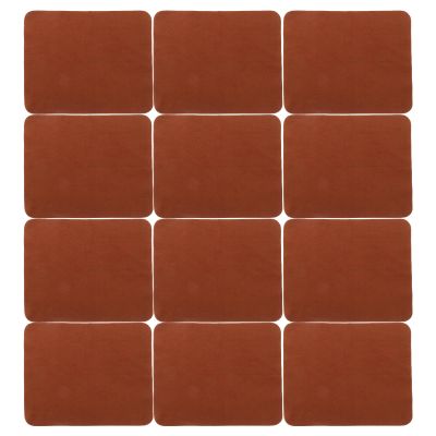 HOMOCONO 20pcs Suede Cleaning Cloths for Eyeglasses and Screens Double Sided Lens Wipes for Phones Cameras Tablets and More Brown