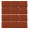 HOMOCONO 20pcs Suede Cleaning Cloths for Eyeglasses and Screens Double Sided Lens Wipes for Phones Cameras Tablets and More Brown view 1