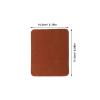 HOMOCONO 20pcs Suede Cleaning Cloths for Eyeglasses and Screens Double Sided Lens Wipes for Phones Cameras Tablets and More Brown view 4