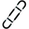 Adjustable Arm Trainer for Men, Chest Exerciser with Foam Handles, Steel Construction, Black and Blue view 1