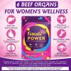 Women's Multivitamin Capsules, Vitamins A, E, B12, Comprehensive Daily Multivitamin with Optimal Bioavailability, Liver Support Supplement,Women Power Capsules for Immunity&Overall Health,60 Capsules view 3