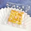 100 PCS Pink White Daisy Cookie Bags Self-Sealing Candy Bags for Treats Biscuits Desserts Cute Flower Cellophane Bags for Cookies Clear Plastic Goodies Bag Party Gift Bag Cookie Packaging Supplies view 4