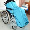 Luxury Wheelchair Blanket, Waterproof Fleece Lined Wheelchair Cozy Warm Cover for Adults Leg and and Lower Body, Lap Blanket for Elderly, Wheelchair Poncho Fit for Manual and Powered view 2