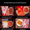 4 Flavours Latiao Spicy Strips,Super Spicy Tongxin Stick,Spicys Shreds Spicys Stick,Gluten Latiao,Classic Chinese Special Snack Food,for Officecasual Snack,(4 Pack) view 3