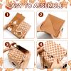 Resurhang 8 Pcs Large Christmas Gingerbread House Gift Box 10.43 Inch Christmas Cookie Packaging Candy Box Xmas Decor 3D Thick Wrap Container for Festive Holiday Treats and Party Favors view 4