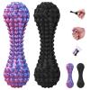 2 in 1 Little Ouchies Pain Fidgets for Adults, Portable Magnetic Fidget Slider Toys for Sensory Stress Relief and Anxiety (Black and Bluepurple, 2 PackSmall) view 1