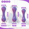 2 in 1 Little Ouchies Pain Fidgets for Adults, Portable Magnetic Fidget Slider Toys for Sensory Stress Relief and Anxiety (Black and Bluepurple, 2 PackSmall) view 4