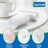 0.5 Gallon 350 pcs Mini Clear Trash Bags, Tiny Strong Garbage Bags,Small Plastic Bags for Desktop Trash Bin, Tiny Bathroom Trash Can Bin Liners,Mini Bags for Waste Basket Liner,Fit 2 Liters-Clear view 3
