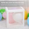 4/8Pcs Classic Balloon Gift Box Wedding Birthday Party Decoration Paper Balloon Decorative Box Balloon Boxes For Event Party(8PCS) view 4