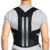 Big Size XS-5XL Adjustable Scoliosis Posture Corrector Full Back Support Brace Men Women Posture Trainer Shoulder Neck Clavicle Support Spine Lumbar Pain Relief(Black,X-Large) (Black Small) view 1
