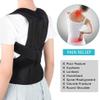 Big Size XS-5XL Adjustable Scoliosis Posture Corrector Full Back Support Brace Men Women Posture Trainer Shoulder Neck Clavicle Support Spine Lumbar Pain Relief(Black,X-Large) (Black Small) view 3