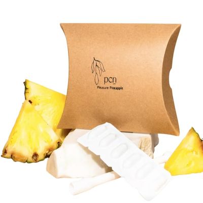 Personal Care Nourishment Pineapple Flavored & Scented Moisture Melts for Feminine Wellness Gentle Botanical Formula for Softness & Freshness 5, 15, or 25 Count