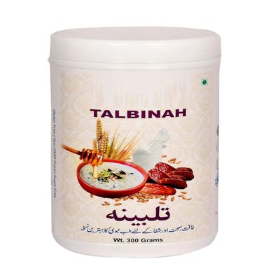 JB talbina 300 Grams Box Natural Organic Pack Of 1 (Regular & Sugar Free Both Same product) Unisex & Childrens