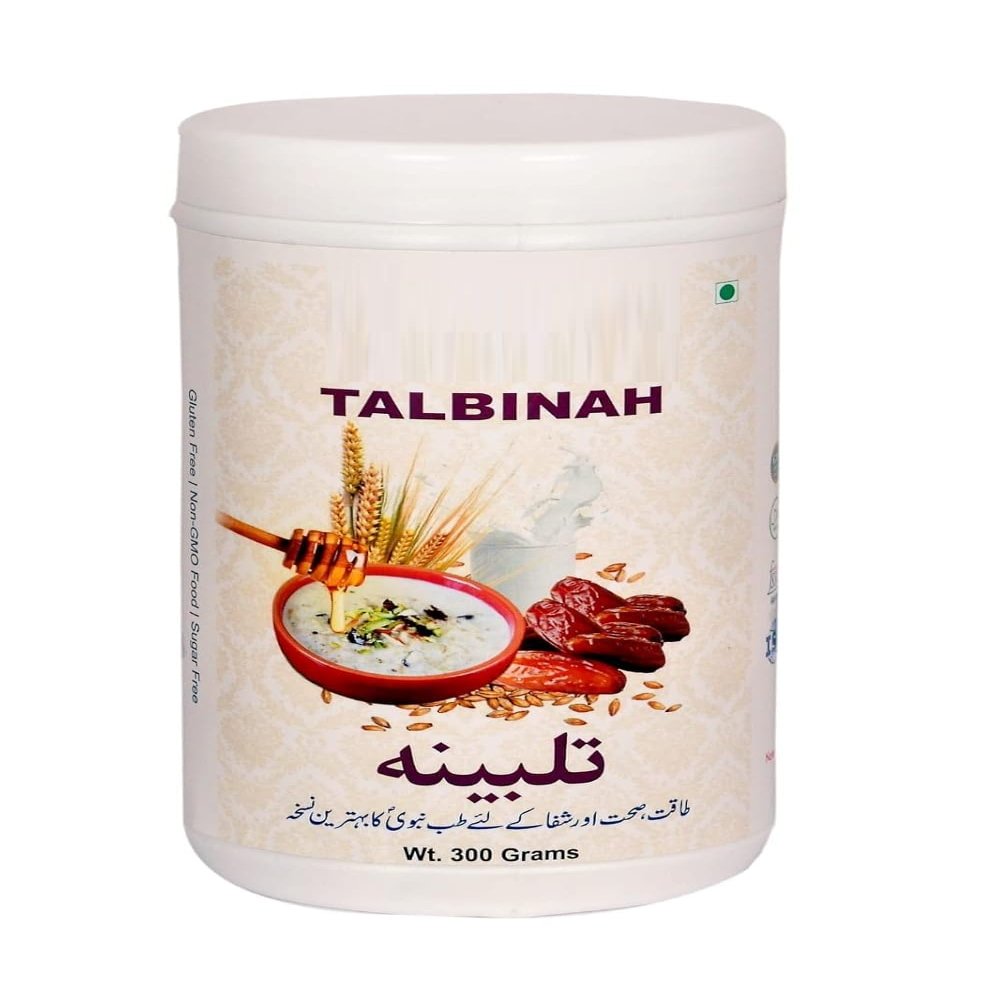 JB talbina 300 Grams Box Natural Organic Pack Of 1 (Regular & Sugar Free Both Same product) Unisex & Childrens