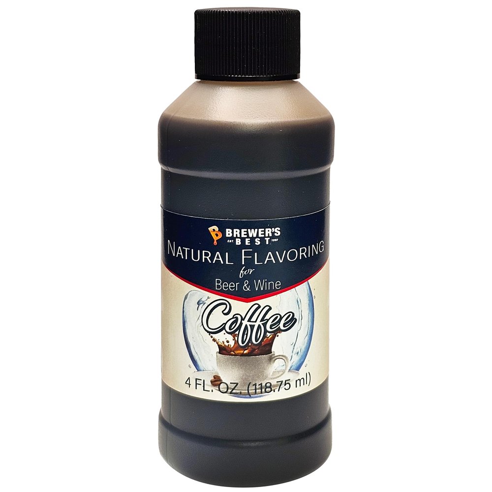 Brewer's Best Natural Beer and Wine Flavoring (Coffee Flavor Extract) 4oz
