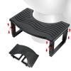 Lesmery Toilet Stool Foldable,7in,8in,9 in Adjustable Height,Poop Stool view 1